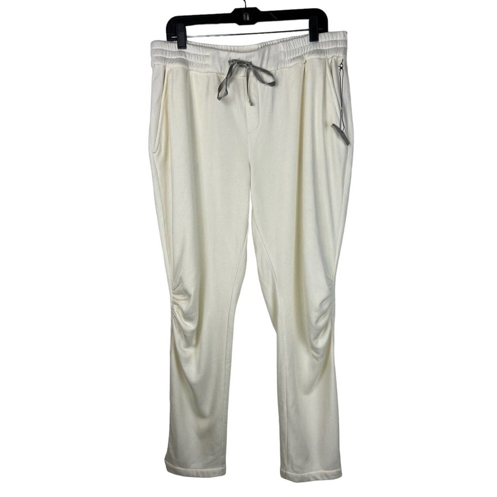 Buki Brand Collection Seattle Velour Pant XL Velvet Pockets Soft Cozy Sweatpants